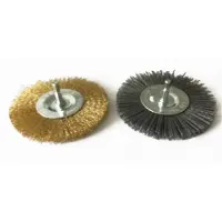Güde 2 pezzi spazzole per erbacce in metallo/nylon per pulitore di giunti GFR 401 - diametro spazzole 110 mm