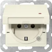 Gira Presa SCHUKO KD Kontroll + SP System 55 bianco crema 455201
