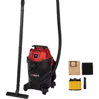 Einhell Aspirapolvere per liquidi e polveri – TC-VC 2555 – 850 W – Serbatoio in plastica da 25 L – Funzione soffiante