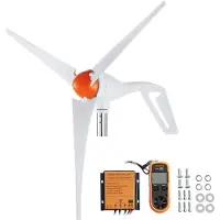 OEM Turbina eolica da 500W, 12V, con 3 pale, dotata di regolatore MPPT