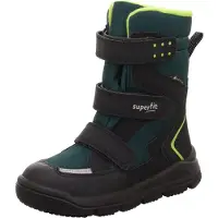 Superfit Stivale 'MARS' giallo neon / verde scuro / nero