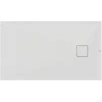 Ideal standard Ultra Flat evo receveur de douche rectangulaire, écoulement sur le côté court, blanc soie, T5440FO, T5440FO