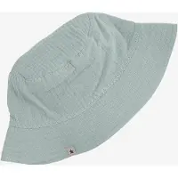 Huttelihut Kid's Bucket Hat Muslin Cappello Bambini (48 cm - 6-12 Months, grigio)