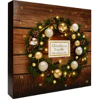 Generisch Calendario dell'Avvento Beauty per Donna 2026 Maxi Candele Profumate Cosmetici e Cura Beauty Sorpresa Regalo per Lei Calendario Natale Avvento
