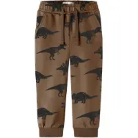 Name it Pantaloni 'NMMRIVA' caramello / nero