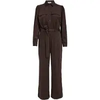 Minus Tuta jumpsuit 'Milene' marrone scuro