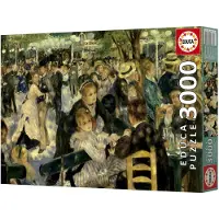 Educa Puzzle Ballo Al Moulin De La Galette Di Pierre-auguste Renoir 3000 Pezzi