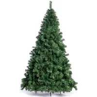 Merkloos Albero di Natale artificiale - Abete - 210 cm - Verde - Pieghevole