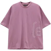 CMP Loose Fit T-Shirt T-shirt Uomo (S, fuchsia)