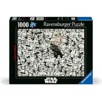 Ravensburger Puzzle Star Wars Challenge Jigsaw Darth Vader &amp; Stormtroopers 1000 Pieces