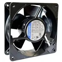 OEM Ventilatore assiale per stufe a pellet, in metallo, dimensioni 119x119x38 mm, potenza 13 W