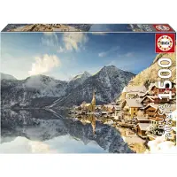 Educa Puzzle Inverno A Hallstatt 1500 Pezzi