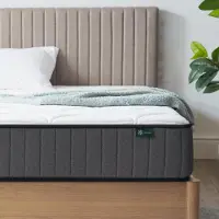 OEM Materasso ibrido, dimensioni 160x190 cm, altezza 15 cm, realizzato con memory foam e molle insacchettate