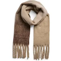 Pieces Sciarpa 'PCBEA' marrone / talpa