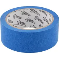 TRIZERATOP Nastro adesivo di carta blu, 38 mm x 25 m, resistente ai raggi UV