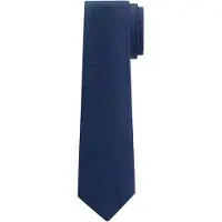 Calvin Klein Terre Textured Solid Tie Navy Blue Taglia: OS | Cravatte Outlet | Uomo | Blu