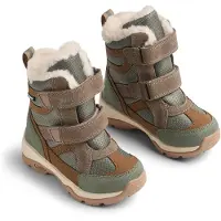 Wheat Boots da neve 'Trailor Tex' marrone / verde