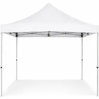 Ambitent Tetto di ricambio per gazebo pieghevole ALU 4x4 m – PVC 450 g/m², impermeabile, senza struttura - Bianco