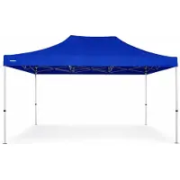 Ambitent Tetto di ricambio per gazebo pieghevole ALU 3x4,5 m – PVC 450 g/m², impermeabile, senza struttura - Blu