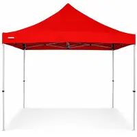 Ambitent Tetto di ricambio per gazebo pieghevole ALU 3x3 m – PVC 450 g/m², impermeabile, senza struttura - Rosso