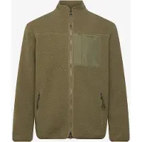 Knowledge cotton apparel Everyday Adv. Nordic Light Zip FL Giacca in pile Uomo (S, olivia/marrone)