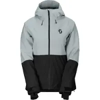 SCOTT Women's Jacket Ultimate Dryo 10 Giacca da sci Donna (S, grigio/nero)