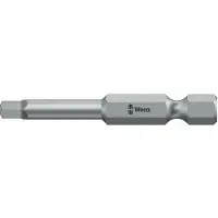 Wera 868/4 Square bit 0 Tool steel alloyed, hardened F 6.3 1 pc(s)