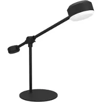 Eglo Lampada da tavolo LED Clavellina, nera, inclinabile