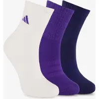 Adidas Calzino sportivo 'CUSHIONED SPORTSWEAR CREW 3 PAIR PACK' blu scuro / lilla / bianco