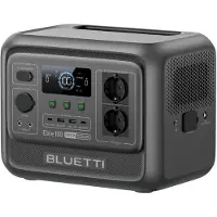 BLUETTI Elite 100 V2, batteria al litio ferro fosfato (LiFePO4), 20000 mAh, con presa AC, accendino per sigari, alimentazione solare, 1024 Wh, 1900 W, 1200 W