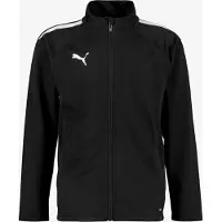 Puma Giacca sportiva 'TeamLiga' nero / bianco