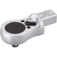 Hazet Cricchetto reversibile a innesto 6602-1 - Attacco quadrato 14 x 18 mm - Quadrato pieno | 6602-1
