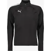 Puma Felpa sportiva 'Team Liga' nero / bianco
