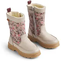 Wheat Boots da neve 'Koa' greige / verde sfumato / rosa pastello / rosso acceso