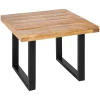 Invicta Tavolino da salotto 60 cm in legno, design moderno per il soggiorno. ACQUISTA ORA