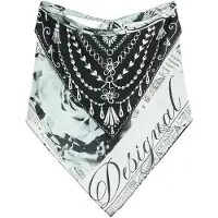 Desigual Foulard blu / nero / offwhite