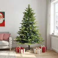 Syfax Albero di Natale Artificiale con Rami Pieghevoli 210 cm