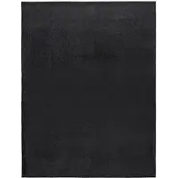 Merkloos Tappeto moderno a pelo corto, 160 cm, grigio e nero
