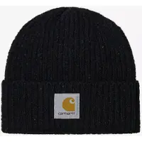 Carhartt WIP Berretto 'ANGLISTIC BEANIE SPECKLED BLACK' nero