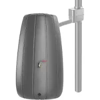 LTPRTZ Serbatoio per acqua piovana - Serbatoio di raccolta dell'acqua piovana - Risparmio idrico - Resistente al gelo - 200 litri - Grigio antracite