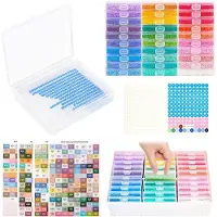Markenlos Contenitori per Diamond Painting - Set di contenitori - Organizzazione creativa - Doppia funzione - 30 pezzi - Trasparente