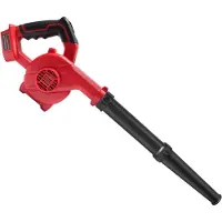 LTPRTZ Accu Bladblazer - Soffiatore elettrico - Cura del giardino - Compatibile con batterie da 18V - 3,5 m³/min - Rosso