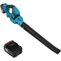 LTPRTZ Accu Bladblazer - Soffiatore elettrico - Cura del prato - Comodità senza fili - 680 m³ - Blu