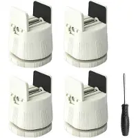 Lustrens 4 piedini regolabili per mobili, altezza 6-8 cm