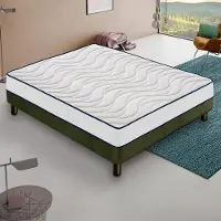 MaterassieDoghe Materasso 120x190 cm, Alto 20 cm, in Schiuma HR, Ortopedico e Indeformabile Rigidità H4, Reversibile Lato Estate/Inverno, 100% Italy