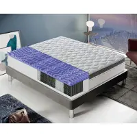 MaterassieDoghe Materasso 150x200 cm, Alto 28 cm, 800 Molle Insacchettate, 9 zone differenziate, Rigidità H2, Memory Foam 6 cm, 100% Italy