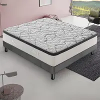MaterassieDoghe Materasso 70x200 cm, Alto 20 cm, in Schiuma HR, Ortopedico e Indeformabile Rigidità H4, Reversibile Lato Estate/Inverno, 100% Italy