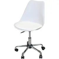 Ideanabytek Sedia da ufficio PRADO bianco