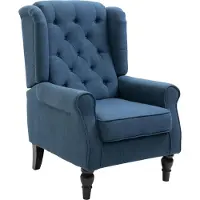 Novavision Poltrona con orecchie Poltrona con imbottitura trapuntata, schienale alto, imbottita Poltrona lounge con braccioli arrotondati, gambe in legno, per camera da letto, soggiorno, fino a 160 kg