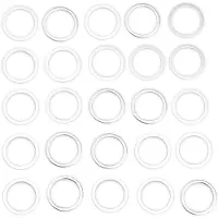 Ks Tools Guarnizioni in alluminio per tappi di scarico olio, M15, 25pack, 150.1452